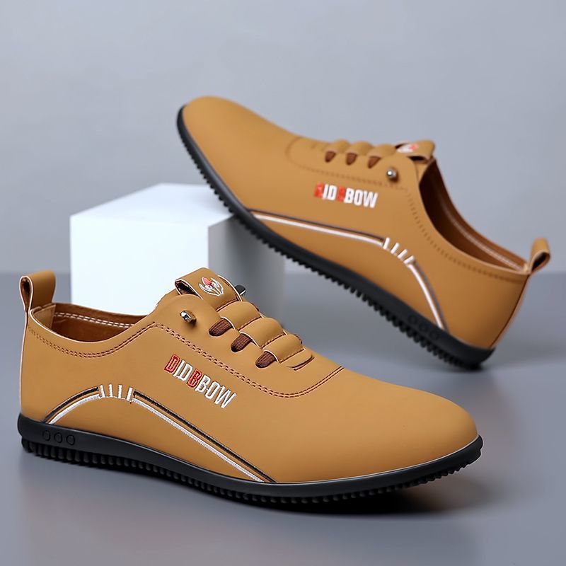 👞Męskie buty biznesowe casualowe wykonane z oddychającej skóry ✅ antyzapachowe ✅ miękka skórzana podeszwa ✅ modne i uniwersalne