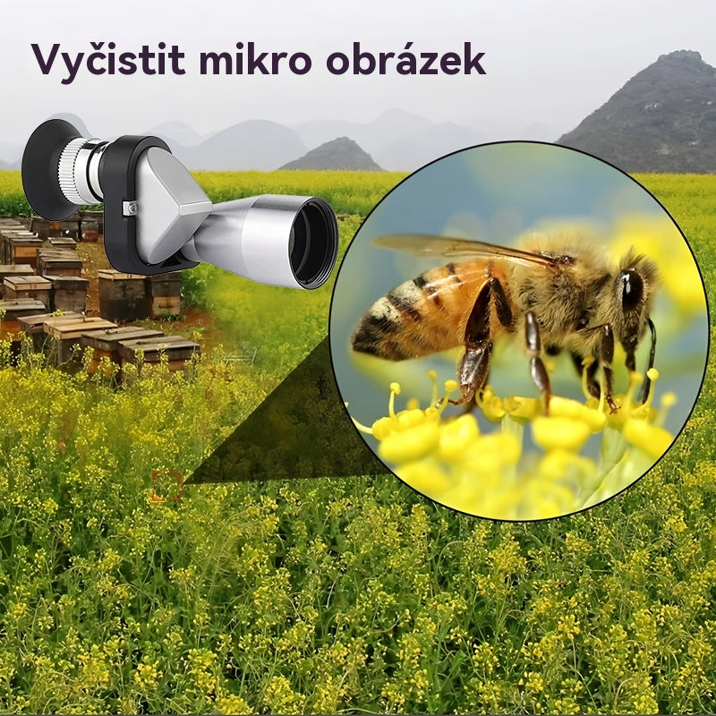 🔭🔥Mini monokularowy teleskop do telefonu - przenośny monokularowy teleskop do podróży i obserwacji