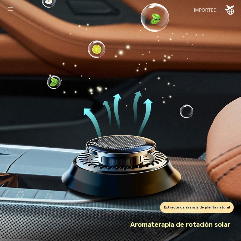 šćImprescindible para el cochećAmbientador solar para coche, adorno perfumado para coche de larga duración