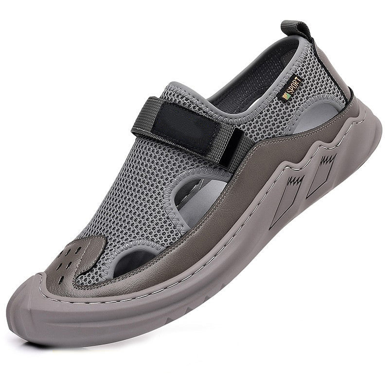 【39-47】✨Męskie sandały letnie, codzienne, oddychające, z miękką podeszwą z siateczki