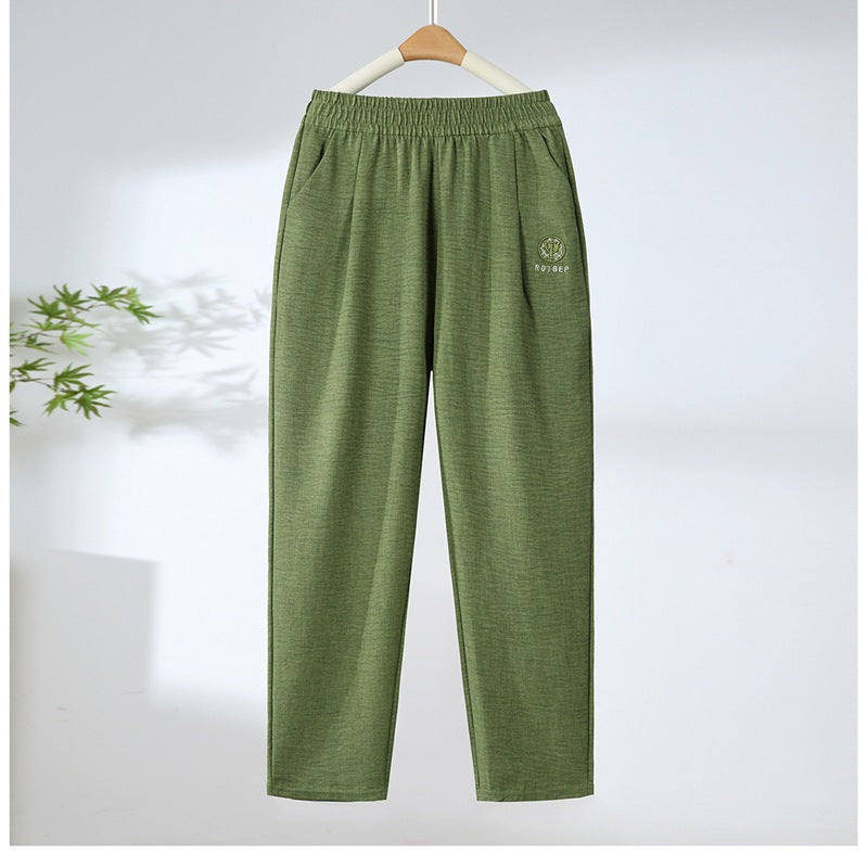 šćReducere pe timp limitatćć40-90KGćModa de varÄ pantaloni casual de nouÄ minute