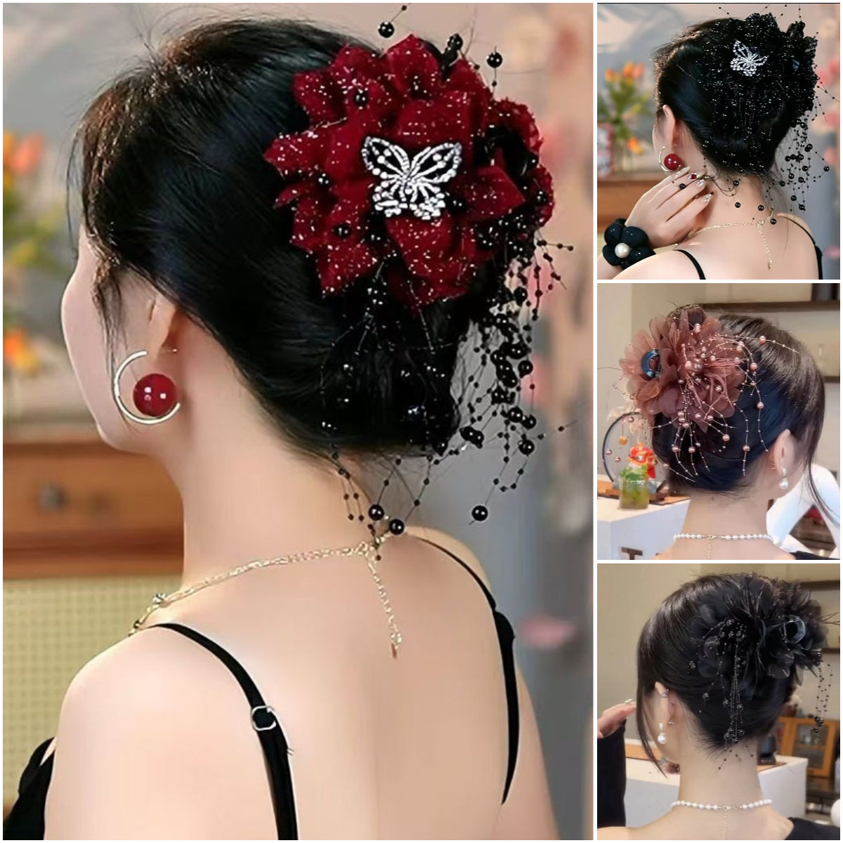 🔥【Reduce la limita inferioară】【🦋2025 accesorii pentru femei】În ceea ce privește cuplul care vrea să cumpere o floare ieftină cu un lichid proaspăt curgător