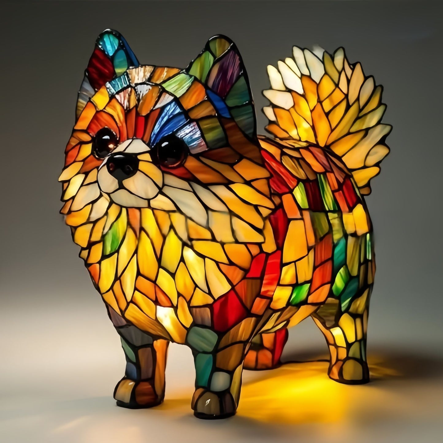 🐕🐕Lumină de noapte cu LED-uri pentru statui de animale