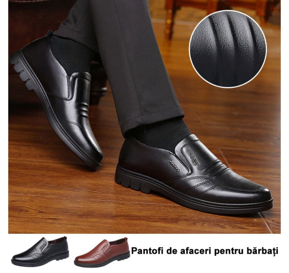 š„Oferta ograniczona czasowoš„ć39-44ćMeskie skorzane buty biznesowe