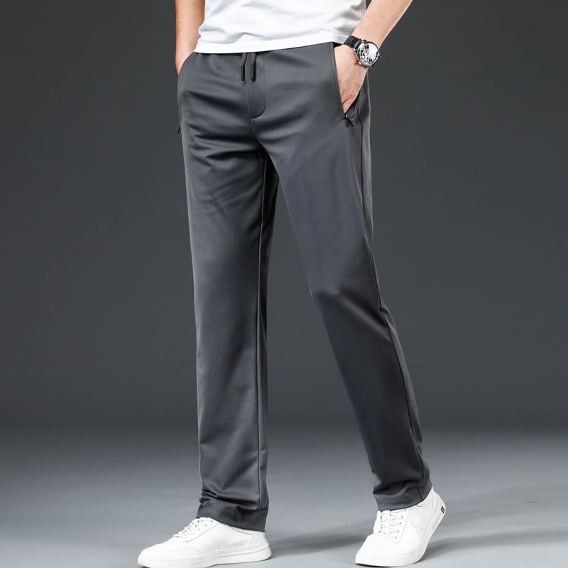 👖☀️【Ofertă de vară 2025】【L–8XL】🔥Pantaloni business casual de vară pentru bărbați – talie elastică, potriviți pentru 45–135 kg