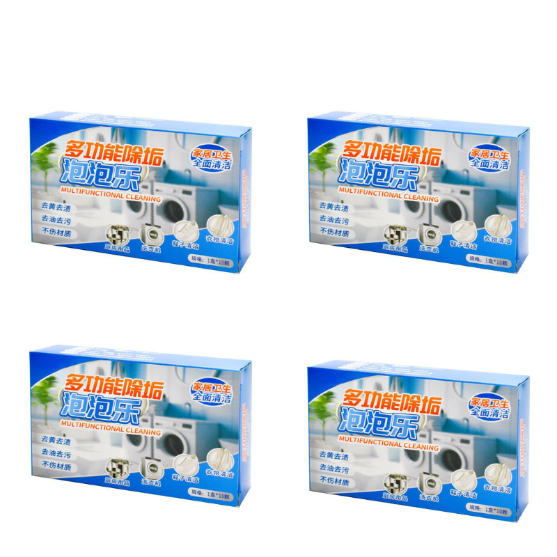 🔥【Kup 2 pudełka, a 2 otrzymasz gratis】✨【Szybkie czyszczenie】🔥Wielofunkcyjne musujące tabletki czyszczące do użytku domowego-3891840