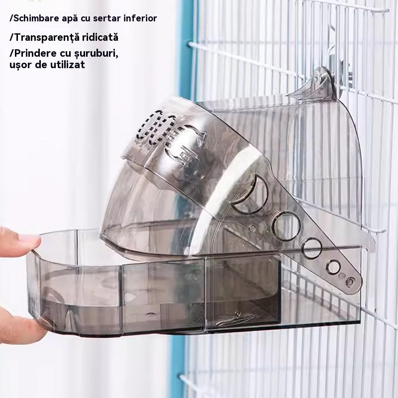 🔥【Niezbędny element dla rodzin hodujących ptaki,】🐦Baie pentru pasari, accesorii custi pentru pasari-pasuje do większości klatek dla ptaków