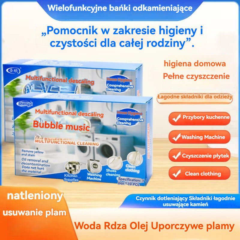 🔥【Kup 2 pudełka, a 2 otrzymasz gratis】✨【Szybkie czyszczenie】🔥Wielofunkcyjne musujące tabletki czyszczące do użytku domowego-3891840