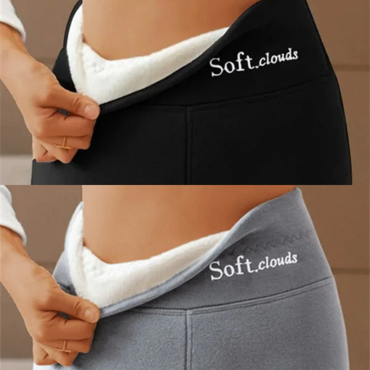 【🥶Kúp 1 a 1 dostaneš zadarmo】🔥【S-5XL】Nové módne legíny s vysokým pásom, teplé nohavice, bavlnené nohavice