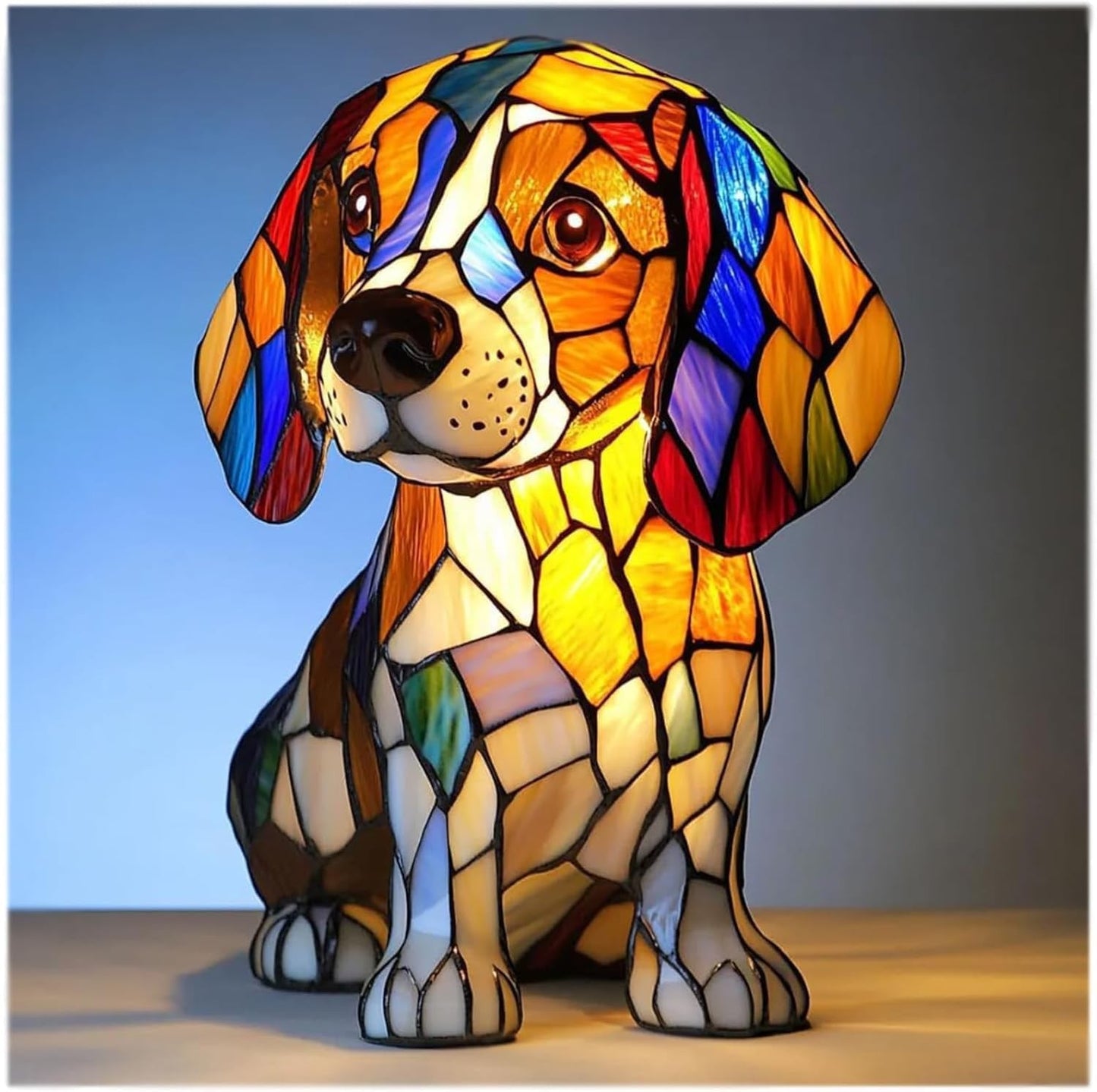 🐕🐕Lumină de noapte cu LED-uri pentru statui de animale