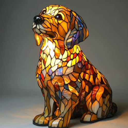 🐕🐕Lumină de noapte cu LED-uri pentru statui de animale