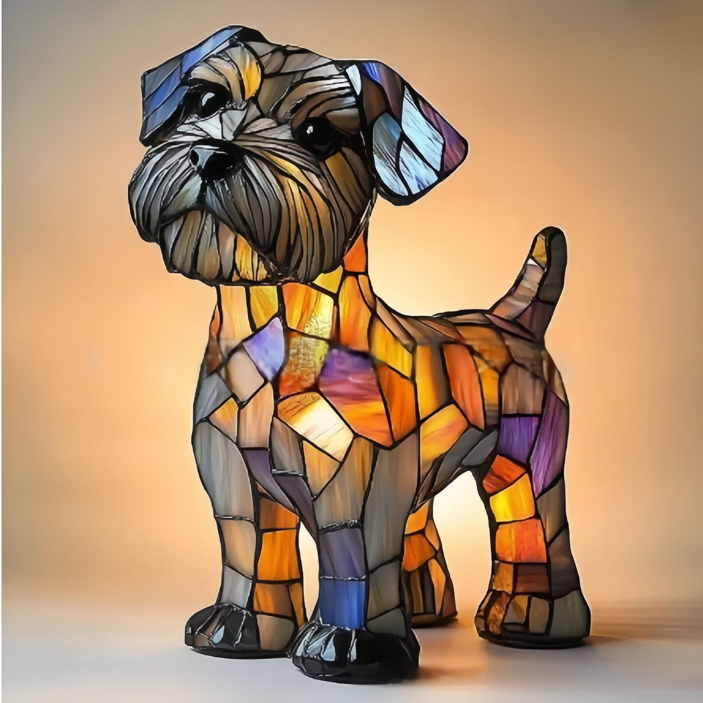 🐕🐕Lumină de noapte cu LED-uri pentru statui de animale