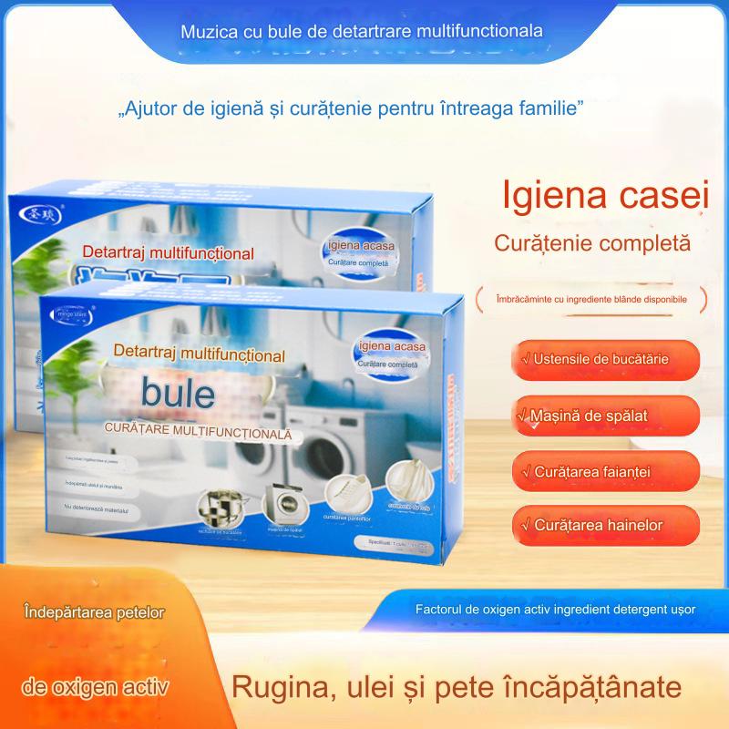 🔥【Cumpără 2 cutii și primești 2 gratuit】✨【Curățare rapidă】🔥Tablete de curățare efervescente de uz casnic multifuncționale