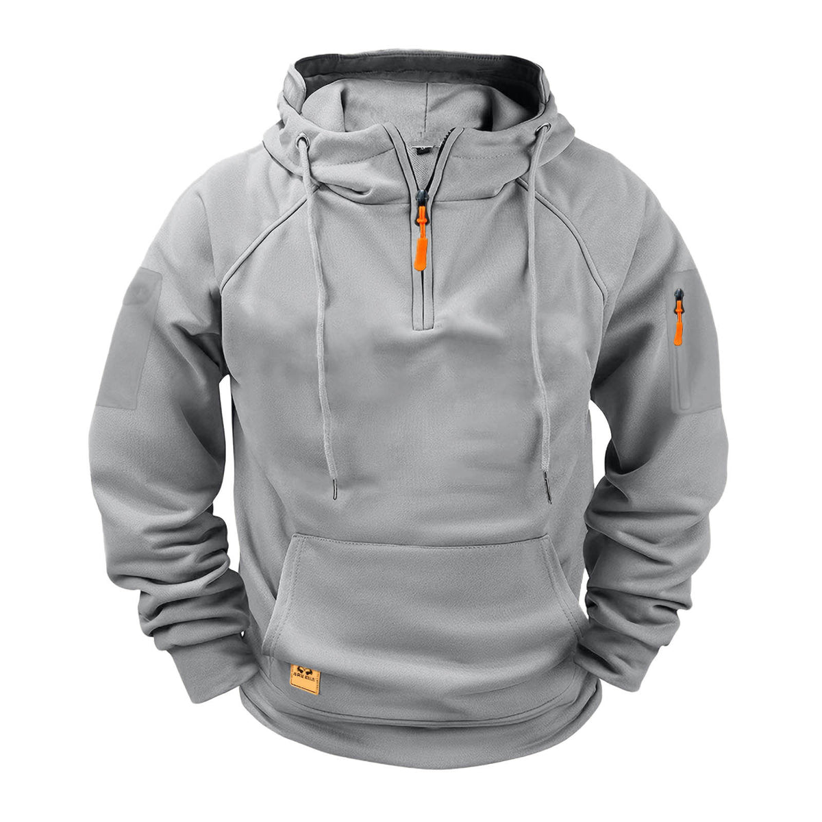 🔥✨ 【S-3XL】Nowa męska bluza z kapturem na jesień i zimę, luźnego kroju z polarową podszewką