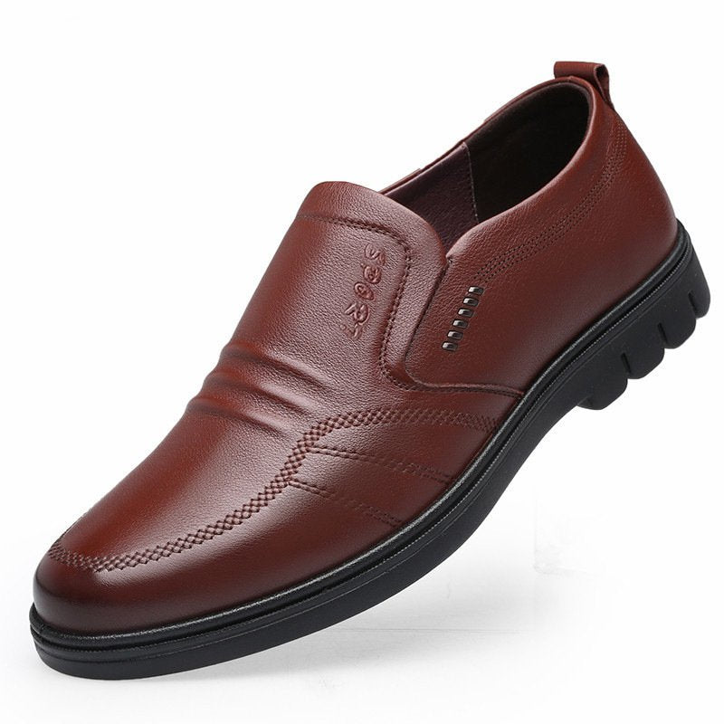 š„Oferta ograniczona czasowoš„ć39-44ćMeskie skorzane buty biznesowe