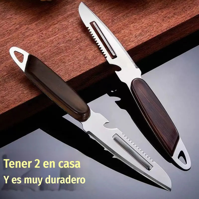 🔪3 piezas por 25 euros--Pelador multifuncional de acero inoxidable