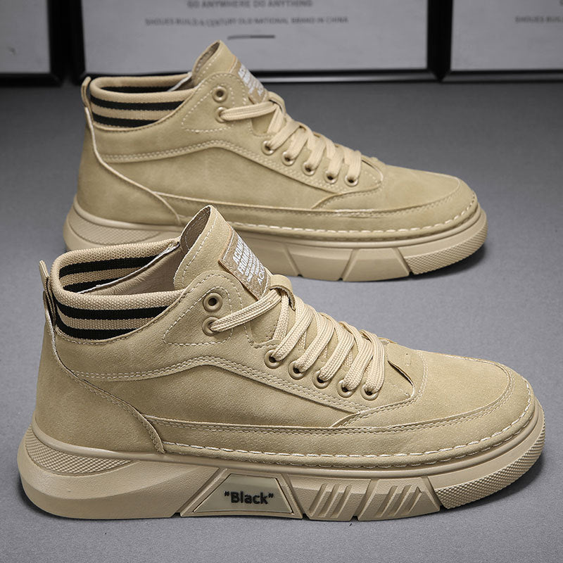 😎👍【39-44】Nove muške vodootporne kožne i baršunaste ležerne pamučne cipele za jesen i zimu 2025.