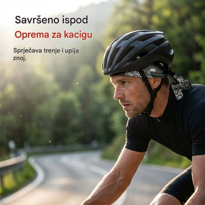 🏝【Povoljan paket – 5 komada】Elegantni šešir/marama za glavu u retro stilu izrađen od prozračne svile