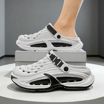 👟50% POPUSTA🌬️Muške 2-u-1 sandale za opću namjenu - debeli EVA potplat, neklizajuće i izuzetno lagane, prozračne🏃‍♂️