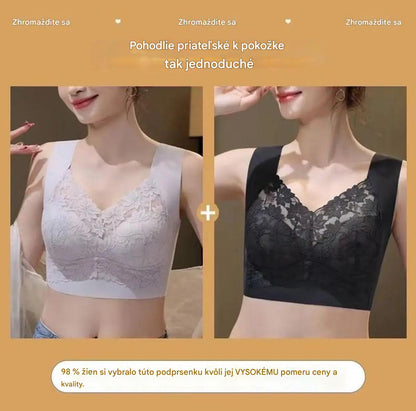 ✨💓【Kupte jeden, druhý dostanete zdarma】【40-100 kg】Nová push-up podprsenka bez kostic, proti prohýbání