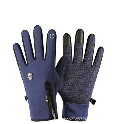 🔥🔥❄️⛷️Otoño e invierno al aire libre ciclismo escalada guantes de esquí cálidos guantes de lana impermeables a prueba de viento🧤