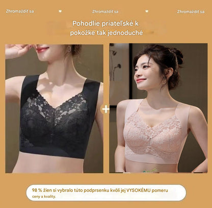 ✨💓【Kupte jeden, druhý dostanete zdarma】【40-100 kg】Nová push-up podprsenka bez kostic, proti prohýbání