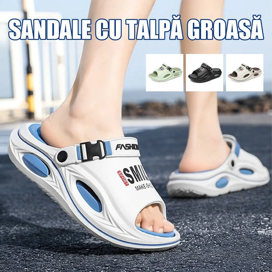 [38-45] Zapatos de playa con plataforma para hombre, sandalias deportivas informales, antideslizantes y resistentes al desgaste.