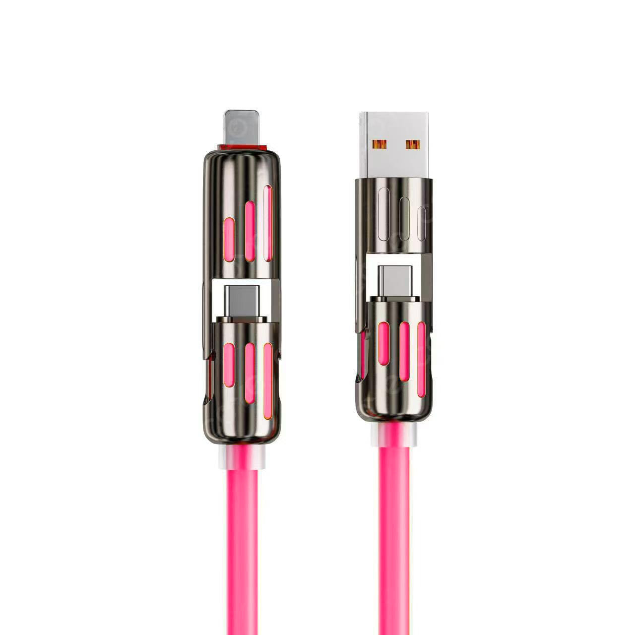 🔥Compra 1 y llévate 1 gratis 🔥Cable de carga LED 4 en 1⚡📱