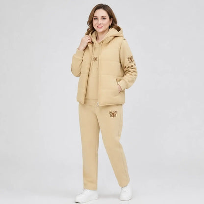 Novi trodijelni casual set iz 2026. (prsluk + top + hlače)