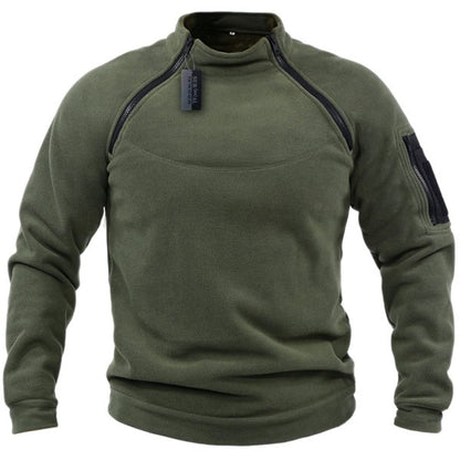 🔥📢【S-4XL】Nueva chaqueta de capa base con forro polar para hombre (colección 2026) – Cálida y moderna, diseño básico pero elegante