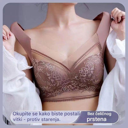 👙✨【Set od 4 dijela】Udoban ženski grudnjak bez šavova izrađen od elegantne čipke