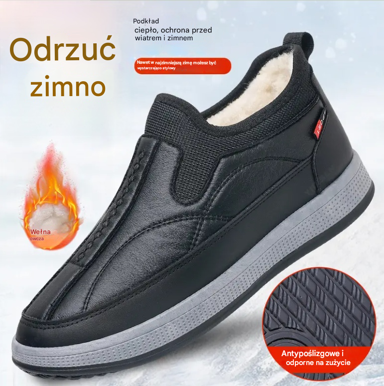 🔥【35-48】Unisexowe ciepłe buty trekkingowe z kaszmiru do chodzenia na świeżym powietrzu