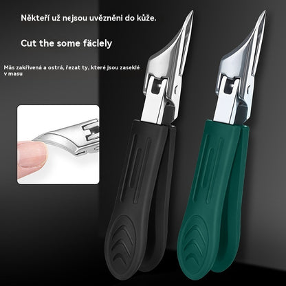 🔥【Kupte 1 a dostanete 1 zdarma】🔥 Nůžky na nehty s protiskluzovou úpravou a 25° zkoseným okrajem (sada 3 kusů)