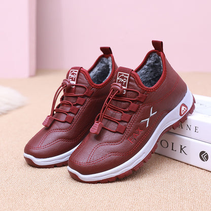 [Reducere 30%] [📢Lichidare de vânzare pentru o perioadă limitată] [35-41] Pantofi de damă noi de iarnă, din piele naturală, lucrați manual, din catifea și bumbac