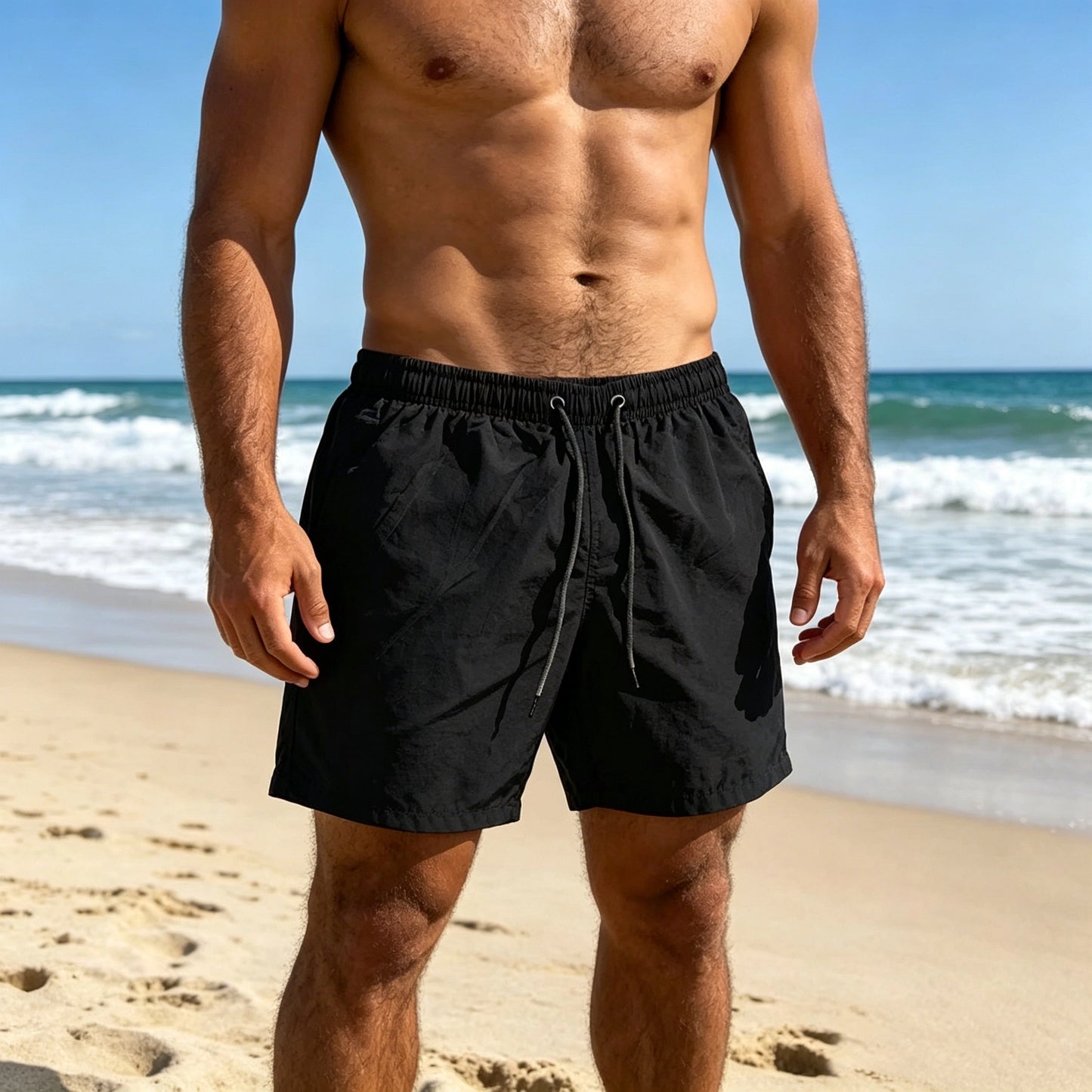 💥【Kup 1, otrzymaj 1 gratis】🌴【M-5XL】Letnie męskie wielokolorowe, sportowe, luźne, szybkoschnące, cienkie, codzienne szorty plażowe