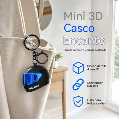 ¡Compra 1 y llévate 1 gratis 🔥🔥 Divertido llavero con forma de mini casco de motocicleta.