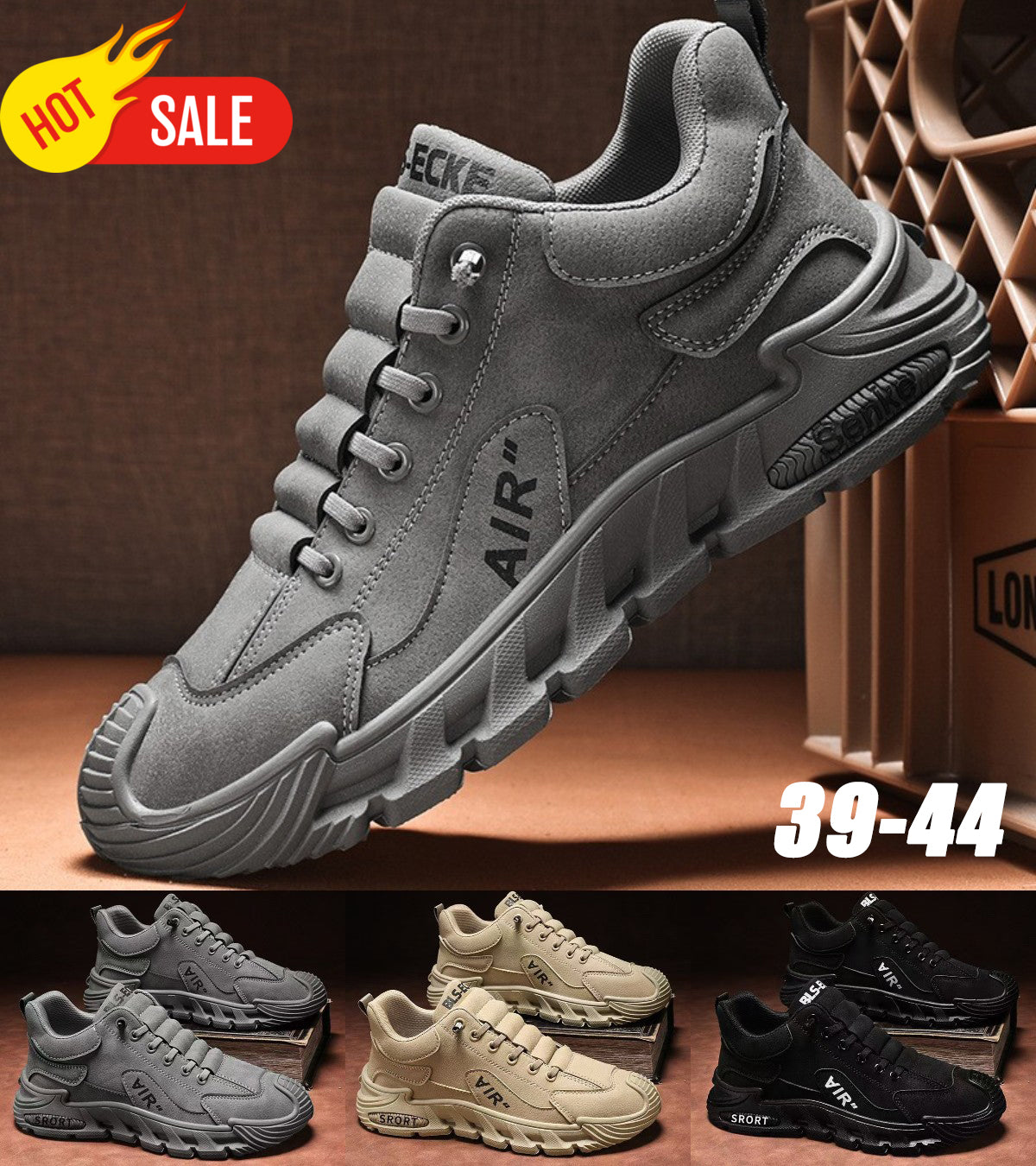 【50% POPUSTA】🔥【Vruća rasprodaja】🔥(39-44) Muške vodootporne i prozračne casual cipele, mekani potplati, udobne za nošenje