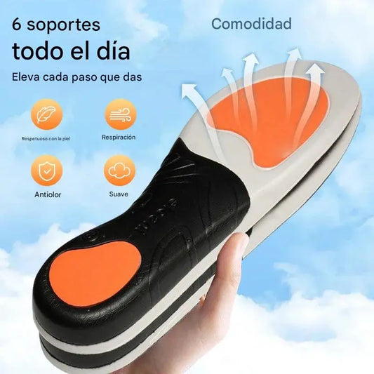 ⚡【¡Compra 2 pares y llévate 2 gratis】👟 Plantillas deportivas amortiguadoras con soporte para el arco: comodidad durante todo el día, protegiendo eficazmente tus pies de los impactos 🏃‍♂️