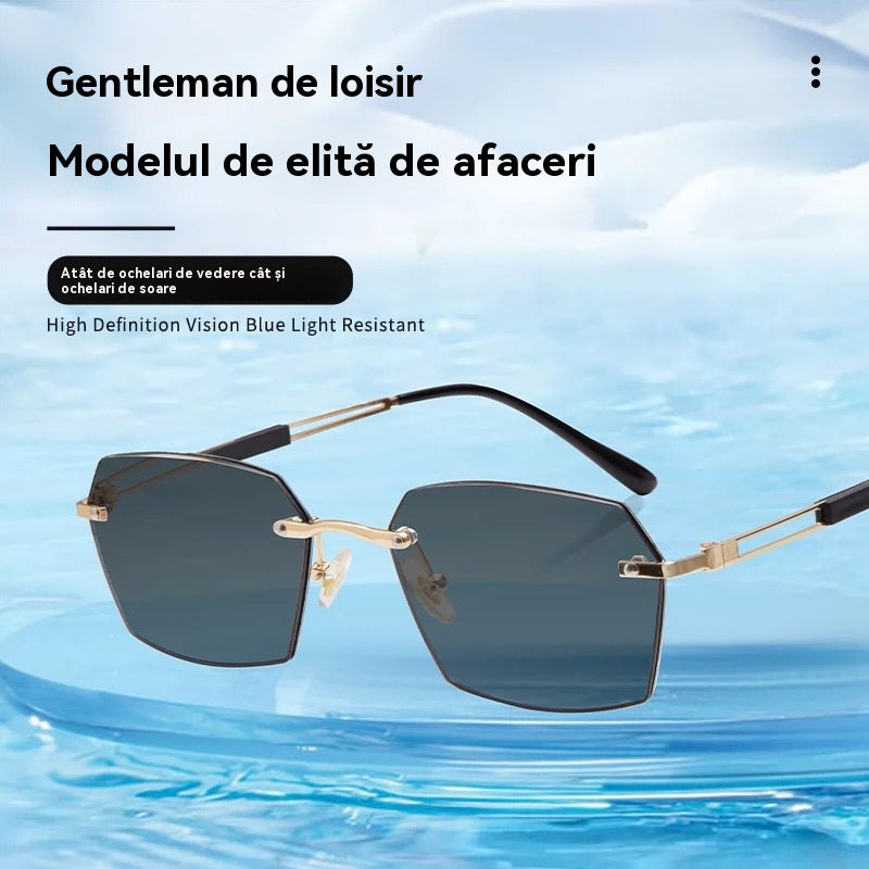 ✨🕶【Reducere limitată în timp】Ochelari de citit fotocromatici inteligenți noi pentru bărbați și femei, ochelari care blochează lumina albastră