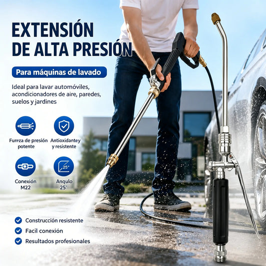 🔥Vara de extensión para hidrolimpiadora, adecuada para lavar coches en casa y limpiar aires acondicionados.