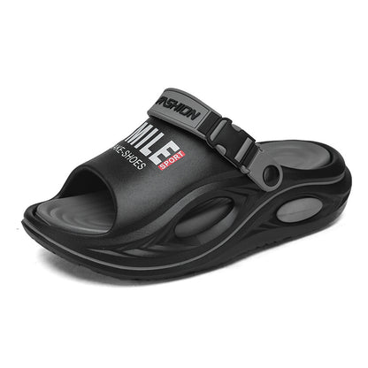 [38-45] Zapatos de playa con plataforma para hombre, sandalias deportivas informales, antideslizantes y resistentes al desgaste.