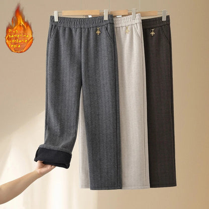 【XL-5XL】 🥰🥰Dámske jesenné a zimné módne úzke nohavice s vysokým pásom