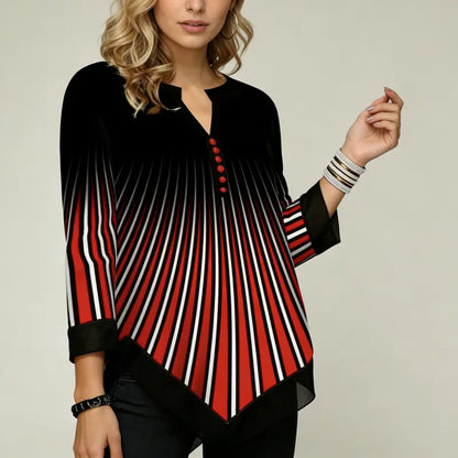 🍁【S-5XL】Nueva camisa estampada de tendencia para otoño/invierno