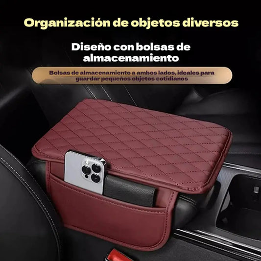 📢📢 ¡50% de descuento! 🚗 Elevador de reposabrazos universal de cuero para coche: posición más cómoda y elevada del reposabrazos.