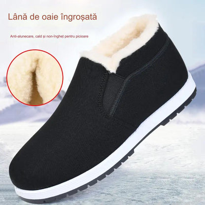 🔥【39-44】👟2025 jesienne i zimowe buty śniegowe dla osób w średnim i starszym wieku, pogrubione i aksamitne, ciepłe