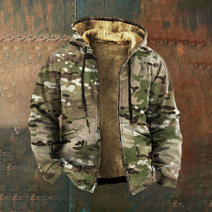 👨‍💻🧥✨【S-5XL】🔥Nova muška modna retro majica s kapuljačom, patentnim zatvaračem i 3D digitalnim tiskom