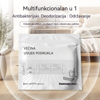 🧹【Kupi jedan, dobij jedan BESPLATNO】✨200 komada višenamjenskih antibakterijskih i dezodorirajućih tableta za čišćenje | Prikladne za tvrdo drvo, laminirane podove, pločice i zidove kamp kućica