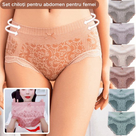✨🔥【Compre 4 y obtenga 4 gratis】🔥Ropa interior antibacteriana que absorbe la humedad de cintura alta para mujer