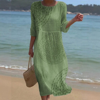 👗 ¡Último día con un 50 % de descuento 【XS-4XL】Elegante vestido casual de verano: transpirable, cómodo, versátil y favorecedor.