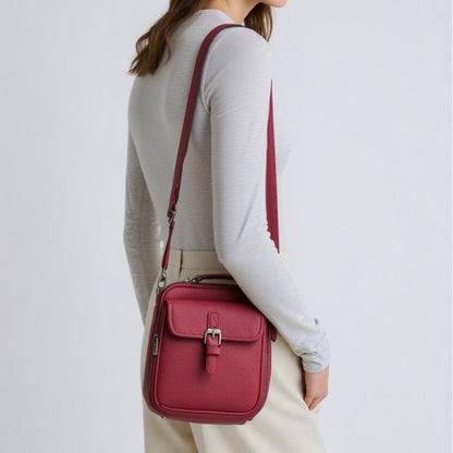 🏆【🔥Žhavý prodej】👜Nová kožená retro ležérní univerzální malá kabelka přes rameno/crossbody